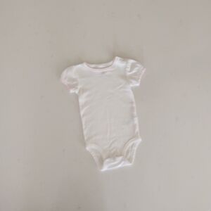 JUST One You | Pink Embroidery Onesie